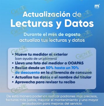 Adolfo Torres invita a las y los usuarios a aprovechar la campaña de Actualización de Lecturas y Datos