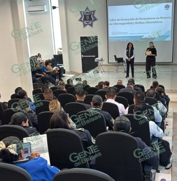 Capacita FGE a 100 elementos de la Policía de Morelia en ciberseguridad y atención de delitos digitales