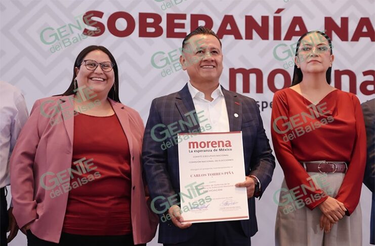CARLOS TORRES PIÑA, ES EL COORDINADOR DE LA DEFENSA DE LA TRANSFORMACIÓN EN MICHOACÁN