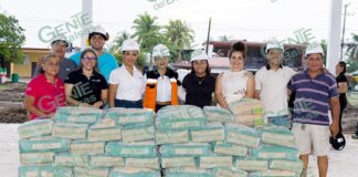 Contribuye ArcelorMittal México al mejoramiento del espacio deportivo de la comunidad de Buenos Aires