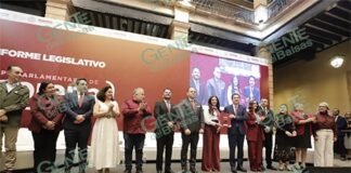 Presenta Grupo Parlamentario de Morena, segundo informe Legislativo