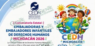 Convocan a participar en la selección de Embajadoras y Embajadores Infantiles de Derechos Humanos 2026
